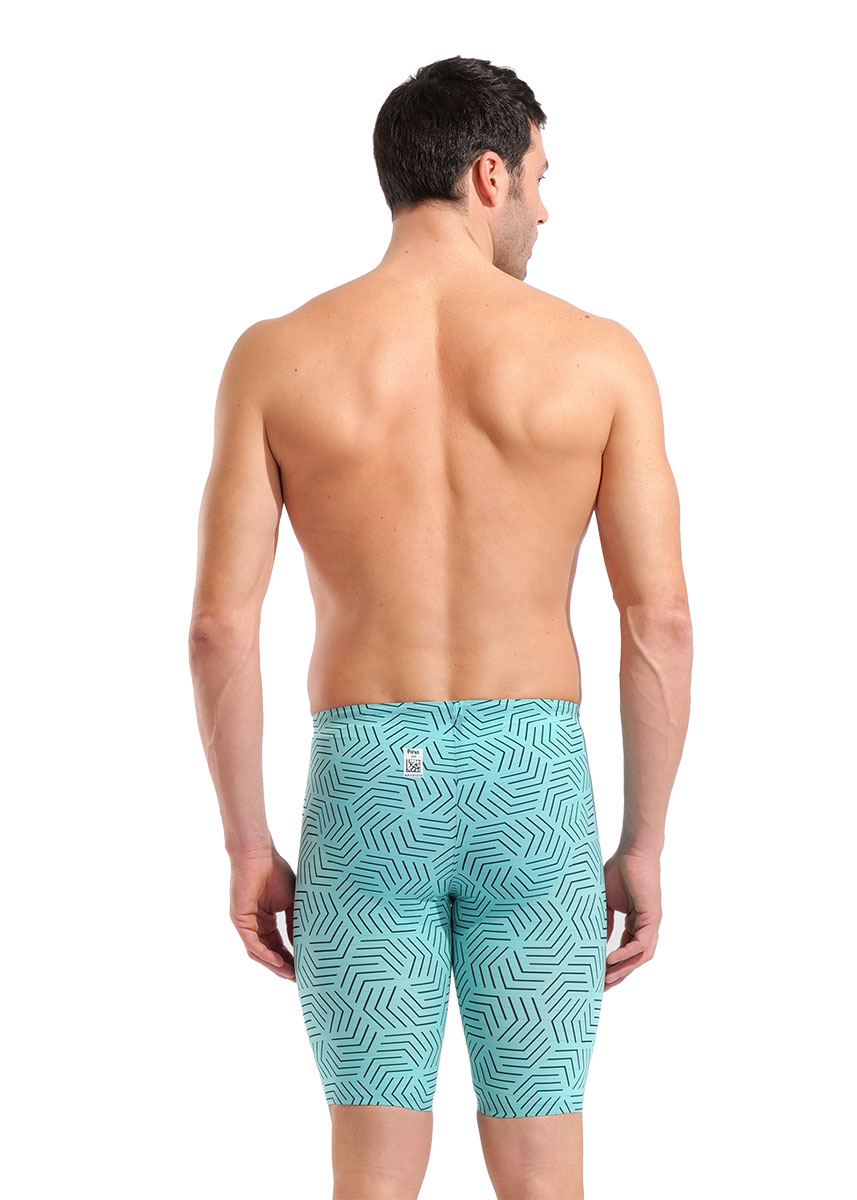 Arena सीमित संस्करण पॉवरस्किन Carbon Air² Jammers - जल भूलभुलैया / काला