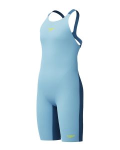 Speedo Fastskin 初級 Endurance+ Max 露背及膝泳衣 - 糖藍色 / 夜色 Speedo Fastskin 初級 Endurance+ Max 露背及膝泳衣 - 糖藍色 / 夜色