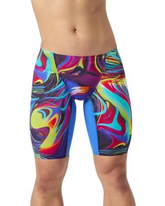 Speedo Fastskin LZR 純 Valor 2.0 Jammer - 熔化模糊 / 鈷藍色流行 Speedo Fastskin LZR 純 Valor 2.0 Jammer - 熔化模糊 / 鈷藍色流行