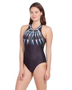 Zoggs Aqua Geo Hi Cross X Sırtlı Mayo