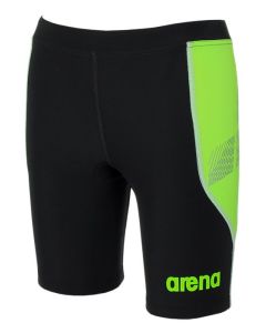Arena レディース パワースキン ST X-ラプター トライアスロン Jammer ブラック/グリーン