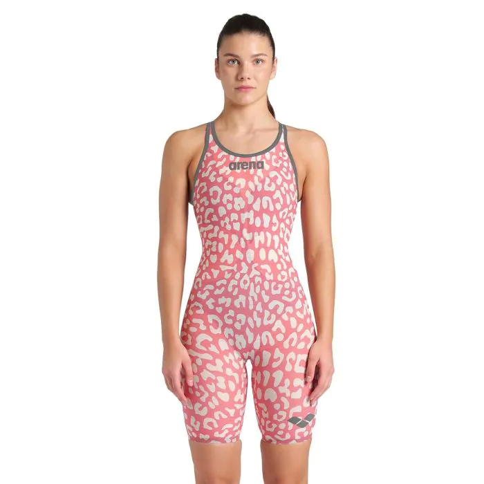 Unleash Speed: Arena Limited Leopard Powerskin Kneesuit!