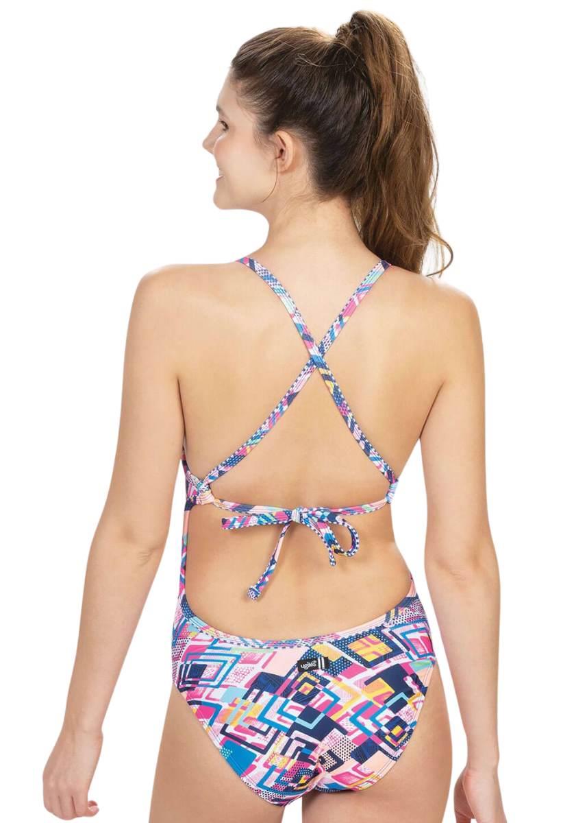 Uglies Geo Remix 繫帶泳衣