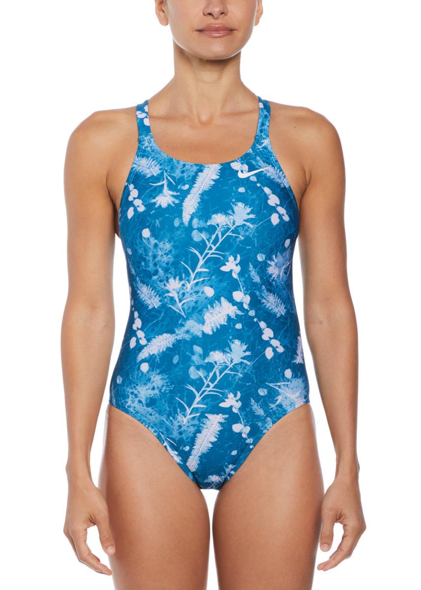 Nike Hydrastrong Solid Spiderback One Piece Swimsuit - Black