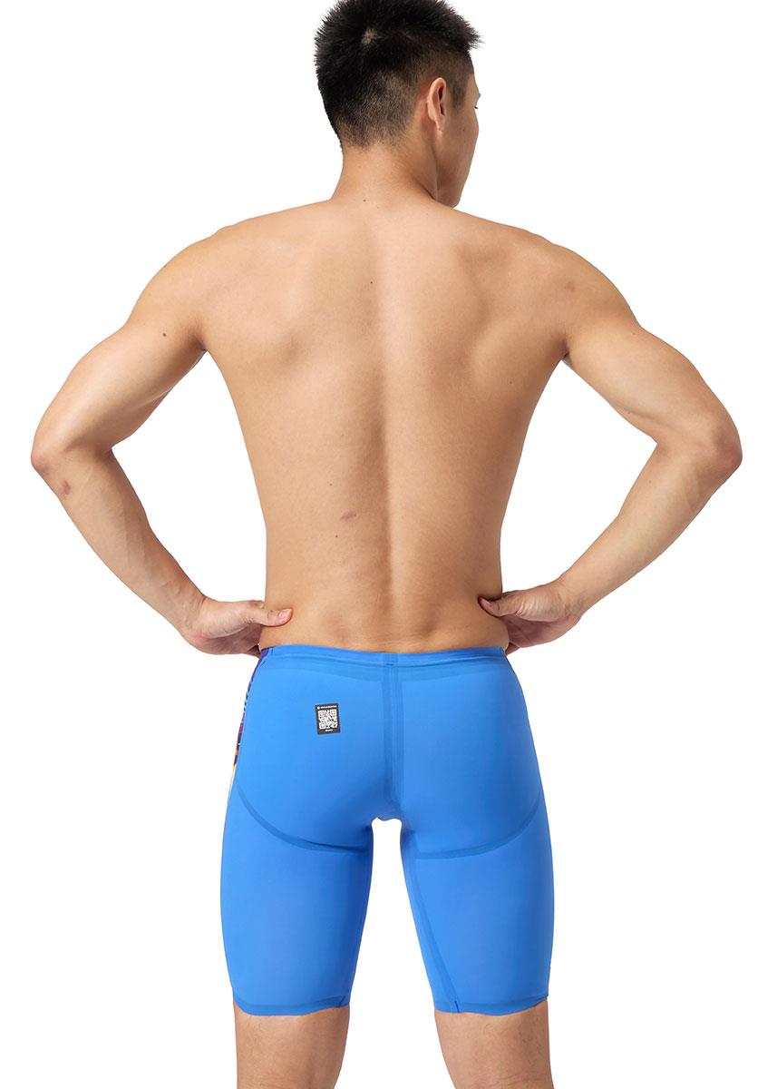 Speedo Fastskin LZR 純 Valor 2.0 Jammer - 熔化模糊 / 鈷藍色流行