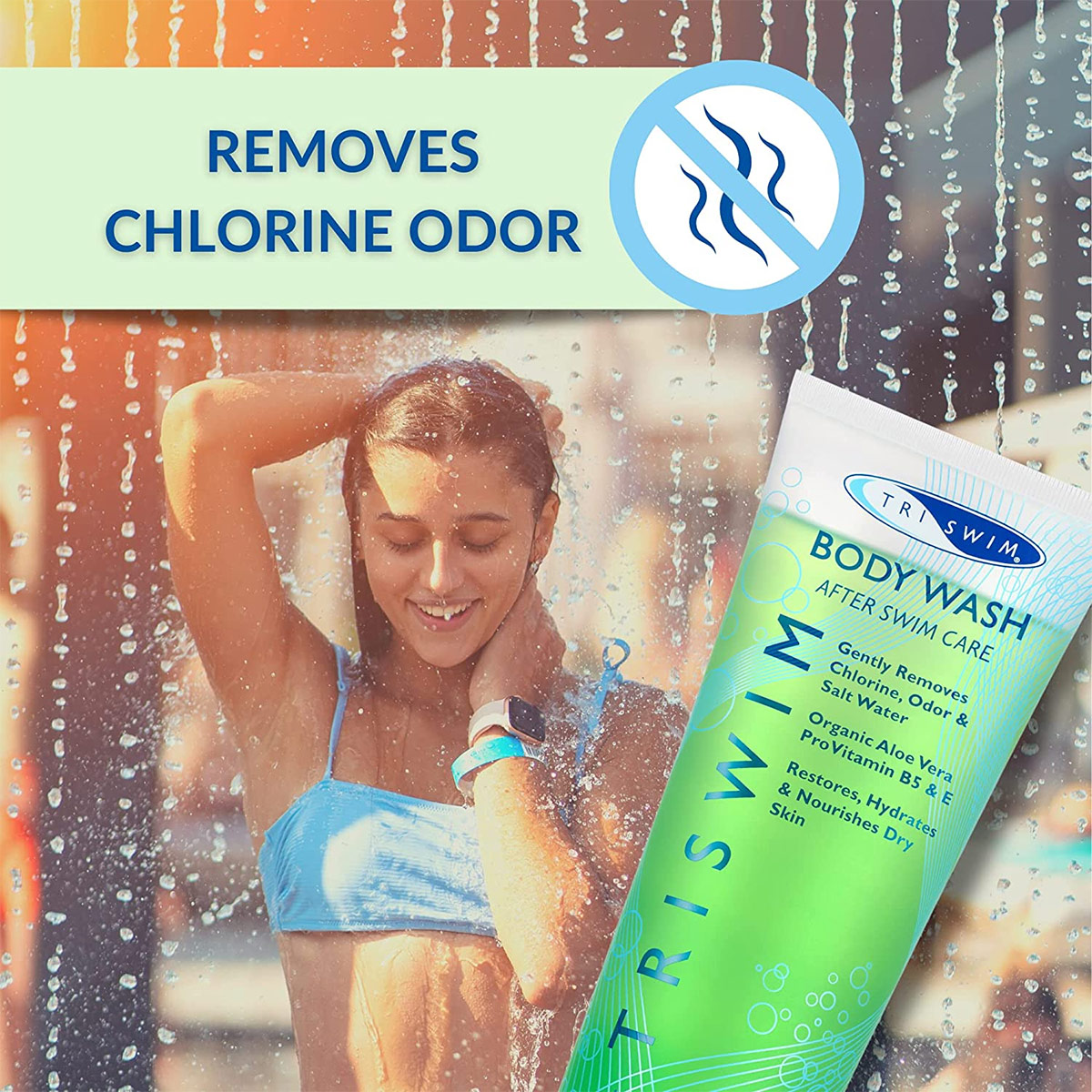 SBR TriSwim Body Wash - Apricot & Mango - 250 ml - Image 2