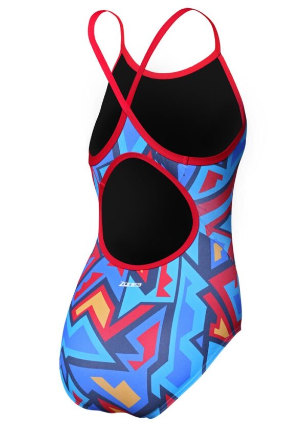 Zone3 Girls Aztec Bound Back Swimsuit
