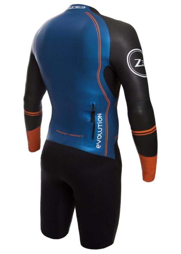 Zone3 Men’s Swim-Run Evolution Wetsuit with 8mm Calf Sleeves