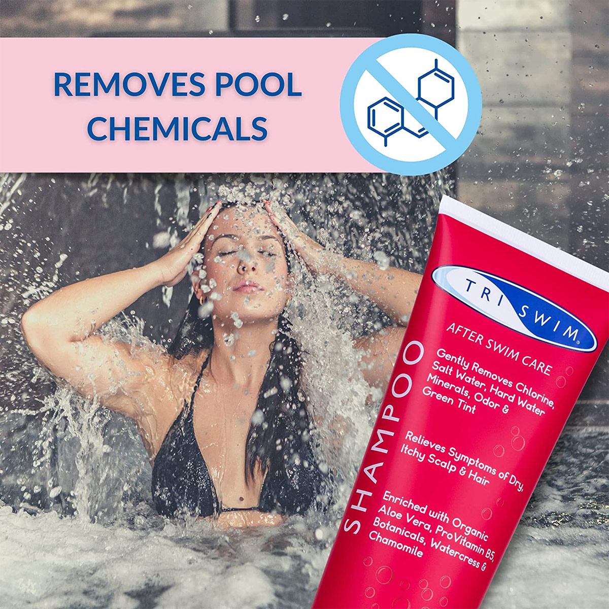 SBR TriSwim Shampoo - Lychee & Mango - 250 ml - Image 7
