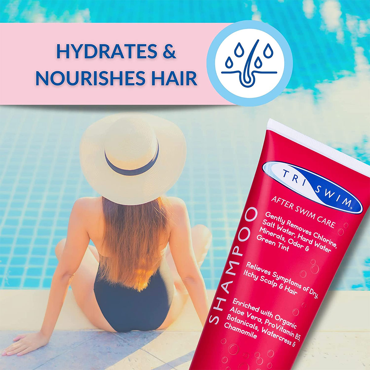 SBR TriSwim Shampoo - Lychee & Mango - 250 ml - Image 10