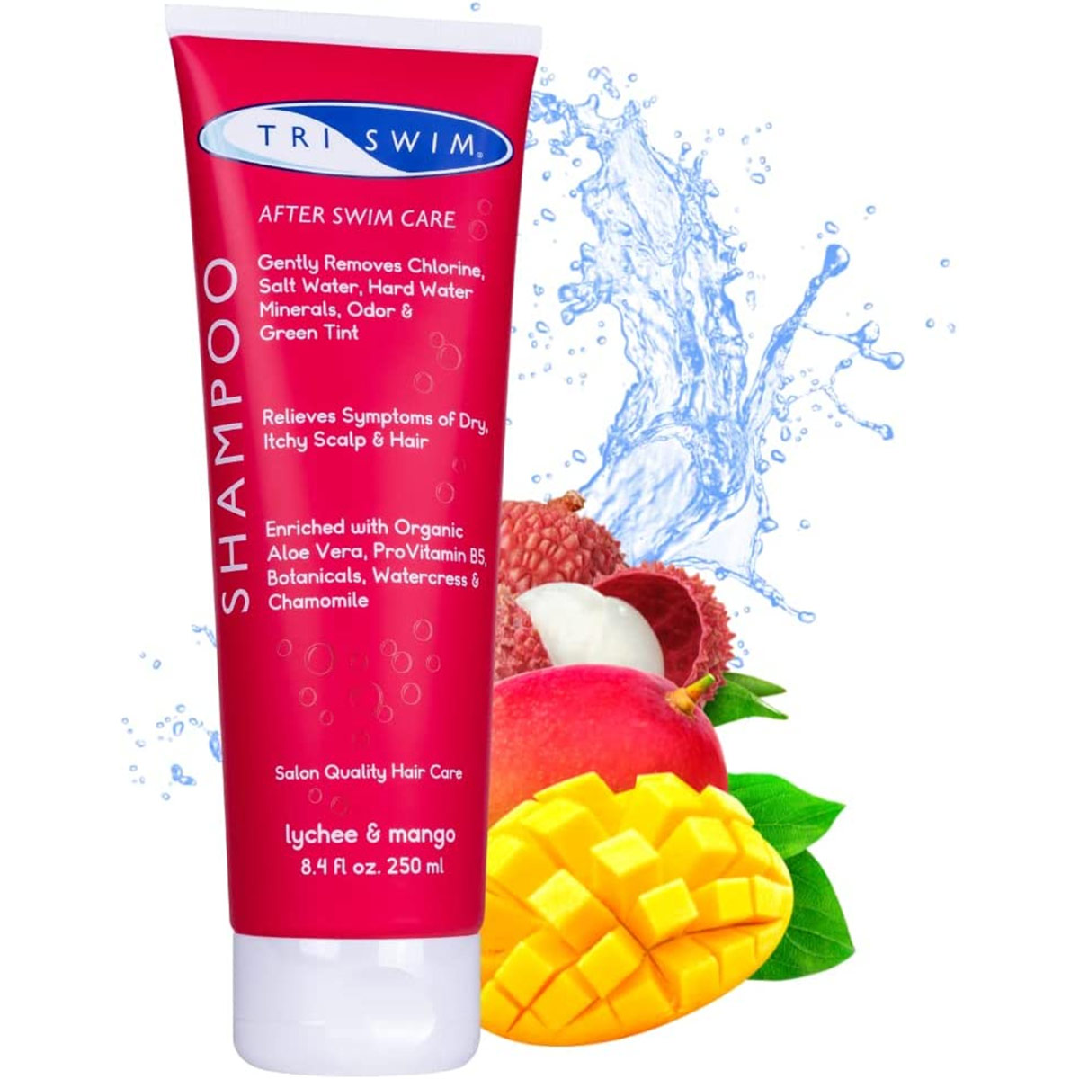 SBR TriSwim Shampoo - Lychee & Mango - 250 ml - Image 4