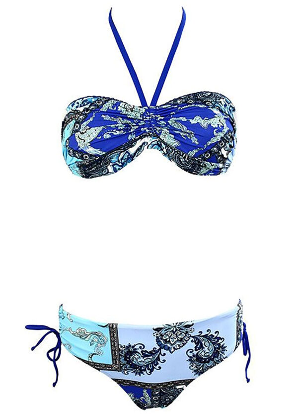 Melie & Madeleine Blue Alice Bikini