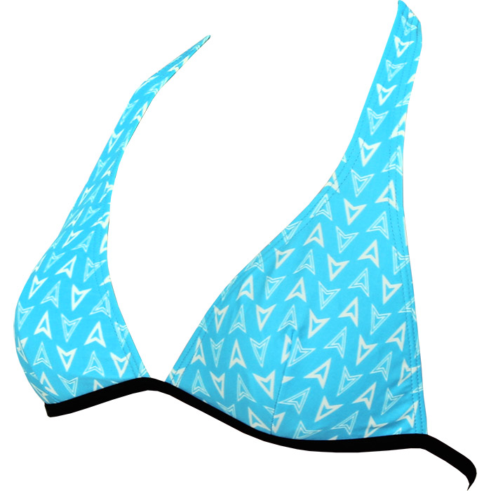 Diana Girls Twin Halter Bikini Top - Turquoise