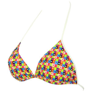 Diana Womens Twin Tri Bikini Top