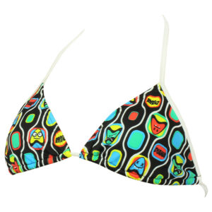 Diana Womens Twin Tri Bikini Top