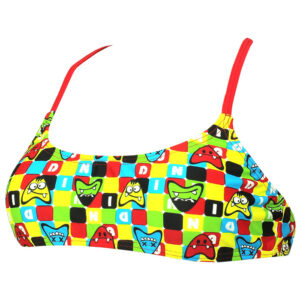 Diana Womens Twin Stripe Bikini Top