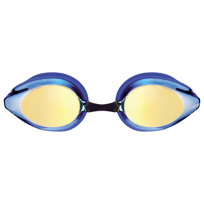 Arena Tracks Junior Mirrored Goggles - Blue / Yellow / Revo