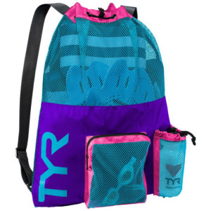 TYR Big Mesh Mummy Bag - Purple / Blue