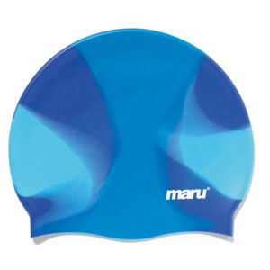 Maru כובע שחייה מסיליקון כחול