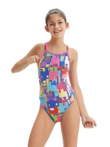 Dolfin בגד ים V-2 לבנות עם גב - משחק על הפרק!