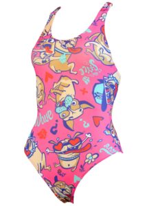 Mad Wave Girls Pretty Swimsuit Pink