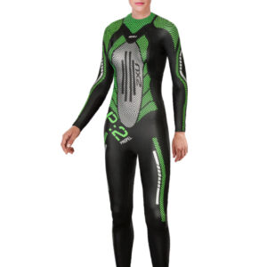 2XU Women's P:2 Propel Wetsuit - Black / Green-0