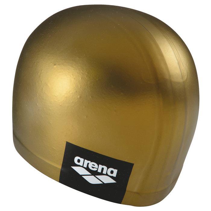 Arena Logo Moulded Swim Cap - Gold-98074