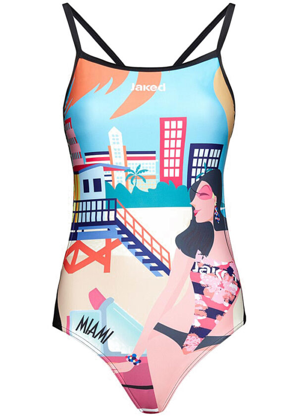 Jaked Women's One piece Extreme Miami Swimsuit - Pink