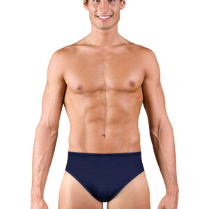 TYR תחתוני Durafast Elite Solid Racer לגברים - כחול נייבי