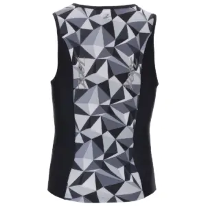 Zoot Suit Men’s Performance FZ Tri Tank – Black / Camo