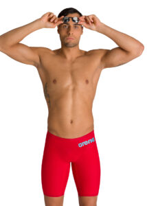 Arena Powerskin Carbon Air² Jammer - Red / Blue