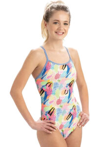 Dolfin Dive Deep Double Strap Back Swimsuit