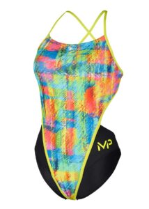 MP Michael Phelps Girl's Zouk Openback Swimsuit