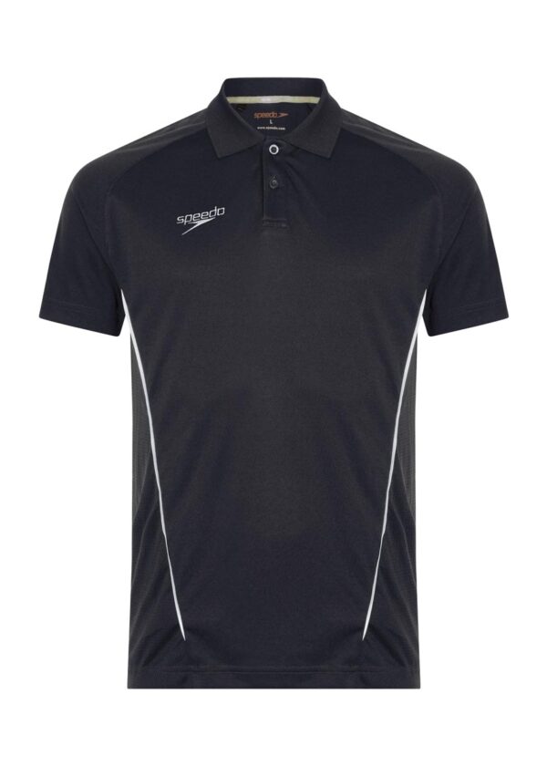 Speedo Team Kit Dry Polo - Black-0