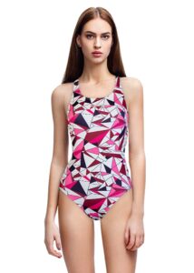 Jaked Women's Diamonds One Piece Swimsuit - Pink