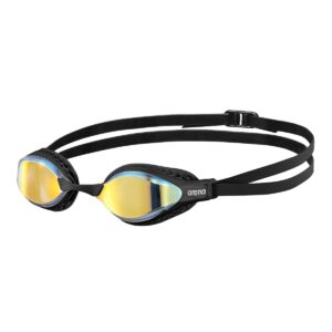 Arena Airspeed Mirrored Goggles - Yellow Copper / Black-0