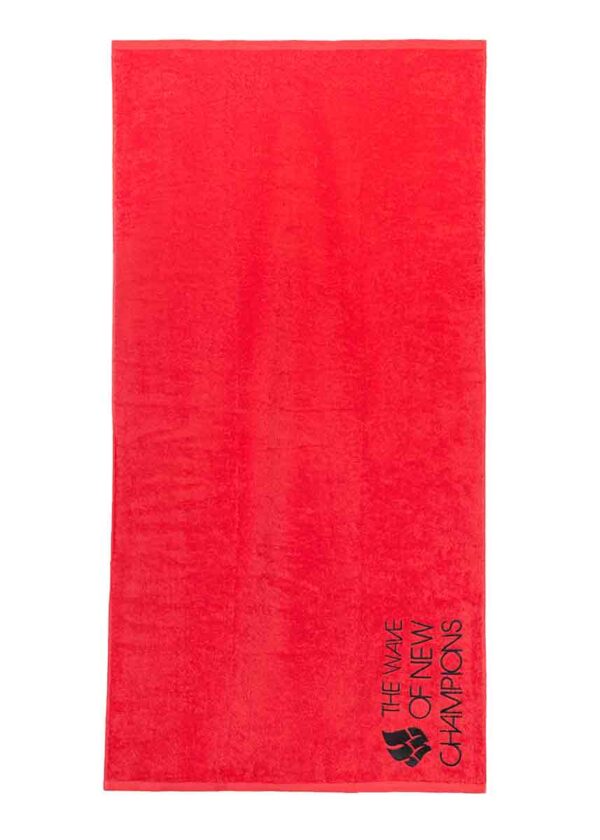 Mad Wave 'Wave' Small Towel - Red-0