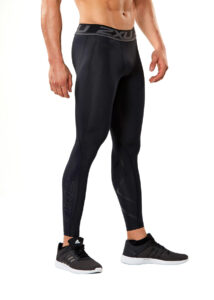 2XU Men's Accelerate Compression Tights - Black/Nero