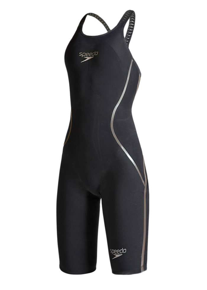 水着・ラッシュガード speedo Fastskin LZR Racer X Speedo LZR Racer X Closedback Kneeskin Preto / Dourado