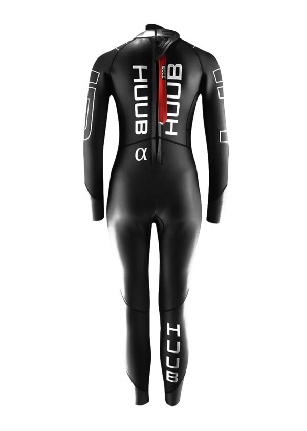 HUUB レディース アルファ ウェットスーツ - ブラック