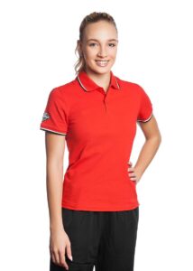 Mad Wave Women's Solid Polo - Red