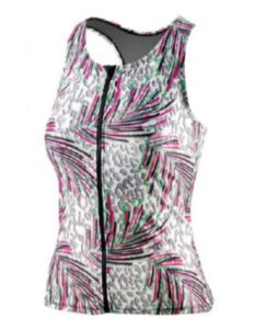 Beco Regular Fit BEsuit Tankini Swimsuit Top C-Cup - White / Red