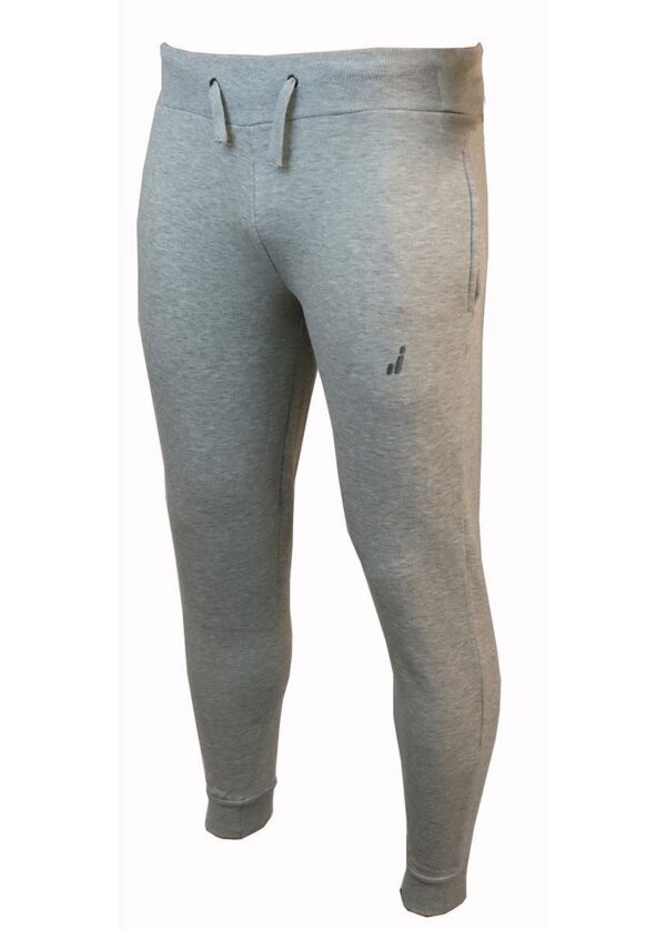 Joluvi Unisex Slim Jogging Pants - Grey-0
