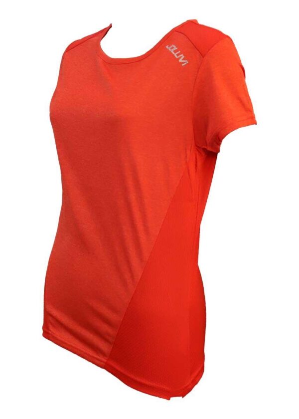 Joluvi Women's Spitt T-Shirt - Red-0