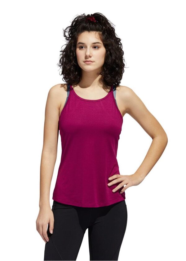 Adidas Performance Tank - Power Berry Mel-0