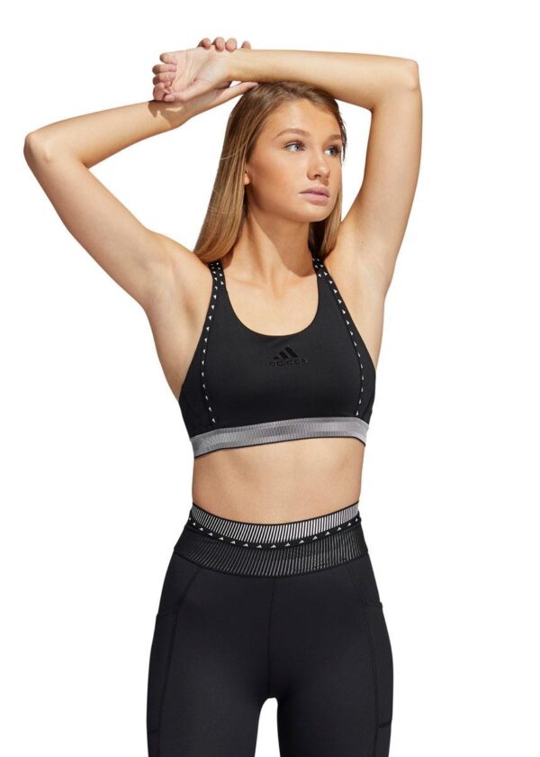Adidas Dont Rest Branded Bra - Black-0