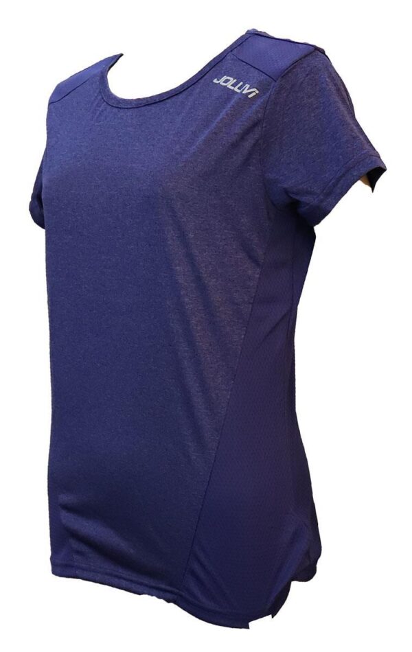 Joluvi Women's Spitt T-Shirt - Purple-0