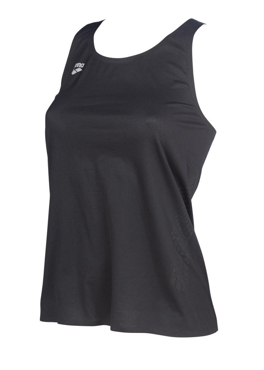 Arena レディース ワンメッシュタンクトップ - ブラック - ProSwimwear