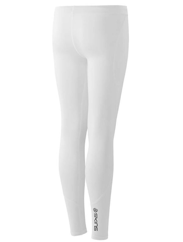 SKINS コンプレッションタイツ L ホワイト SKINS シリーズ1 ユースタイツ - ホワイト