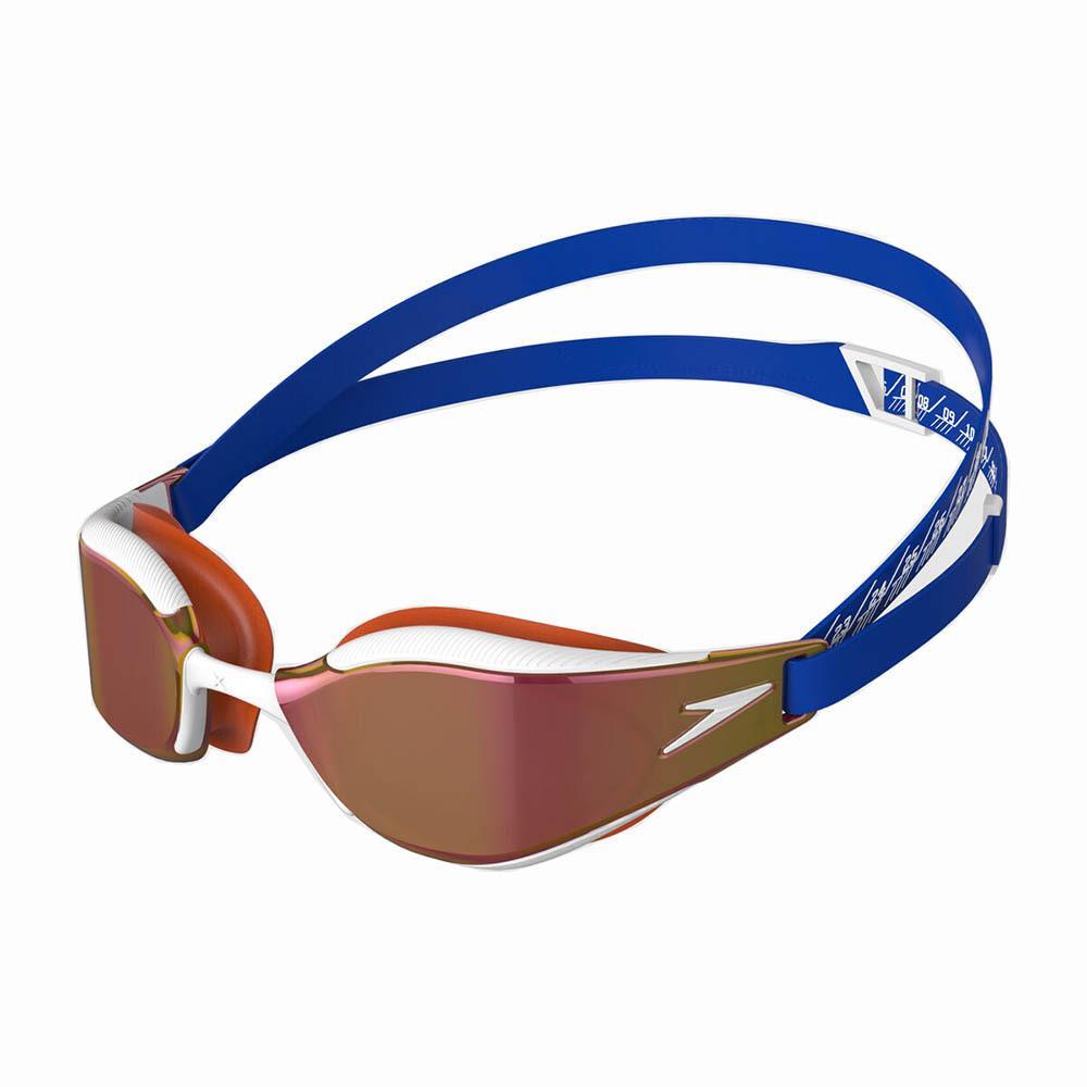 Speedo Fastskin ハイパーエリート ミラーゴーグル - ブルーフレイム